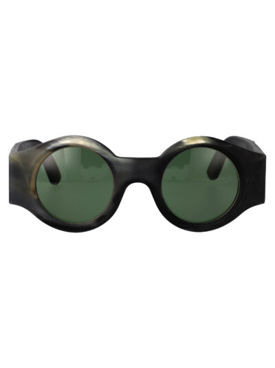 Rigards Rg00uw16 502987 Black And White Horn Sunglasses - Unisex
