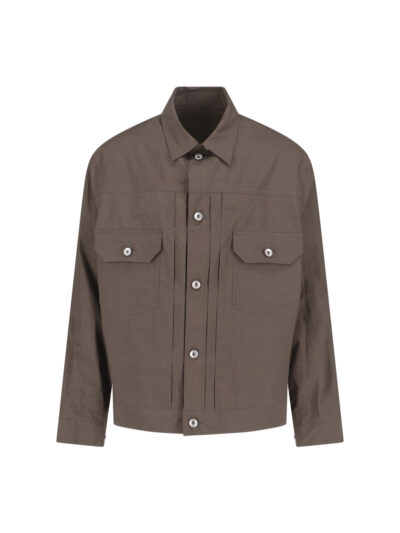 Sacai Jackets Beige Cotton - Men
