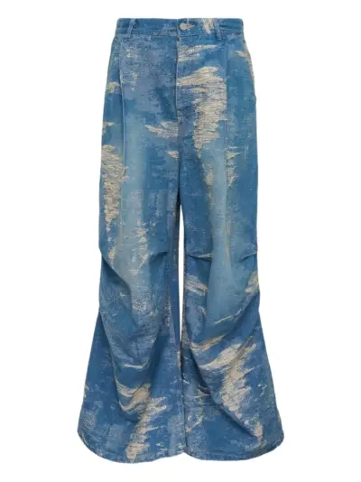 Taakk distressed-details jeans - Blue