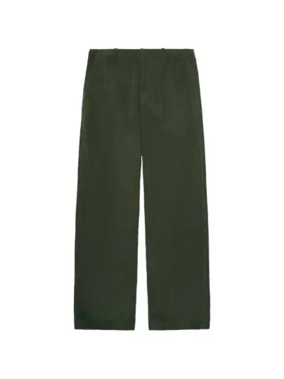 The Elder Statesman waffle corduroy carpenter trousers - Grey