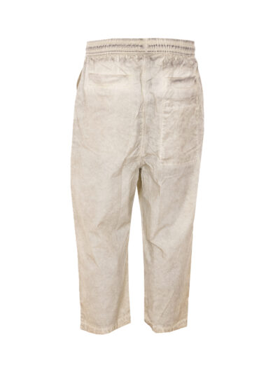 Thom Krom Trousers Beige Organic Cotton - Men