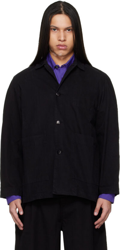 Toogood Black 'The Mechanic' Jacket