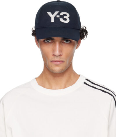 Y-3 Black Classic Logo Cap