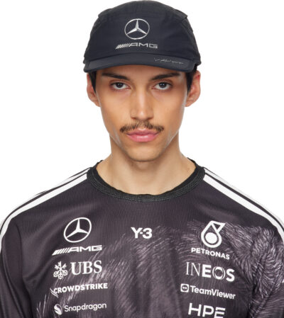 Y-3 Black Mercedes-AMG F1 Edition Run Cap