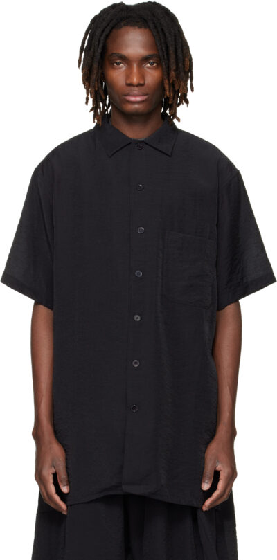 Y-3 Black Short Sleeve Shirt