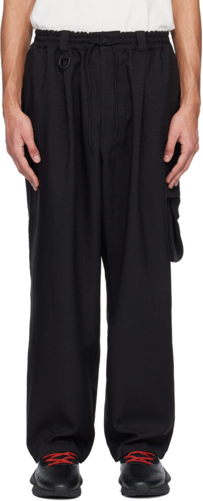 Y-3 Black Sport Uniform Cargo Pants