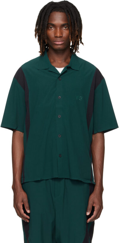 Y-3 Black Ultralight Woven Shirt