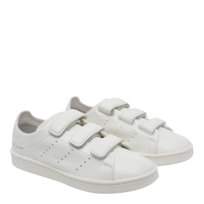 Y-3 Sneakers White Calf Leather/rubber Sole - Men