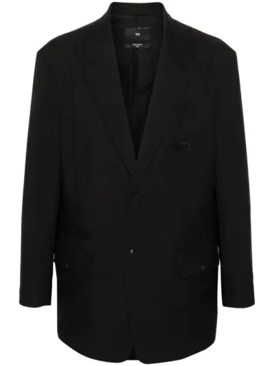 Y-3 Sport Uniform recycled-polyester blazer - Black