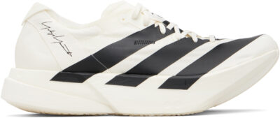 Y-3 White ADIOS Pro 4 Sneakers