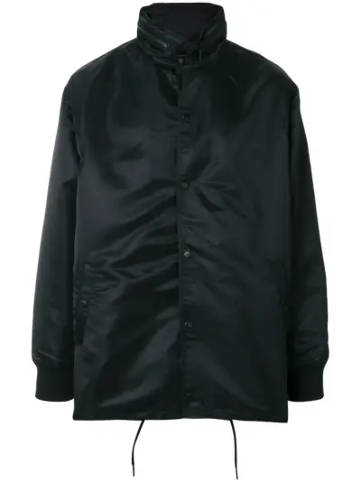 Y-3 boxy satin jacket - Black