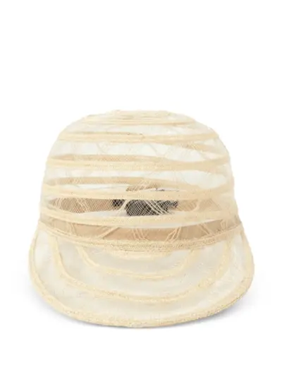 Y-3 layered mesh cap - Neutrals