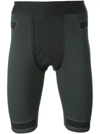 Y-3 stretch shorts - Black
