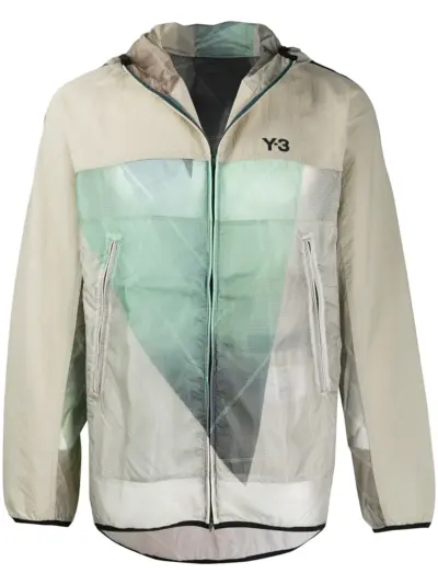 Y-3 tie-dye sports jacket - Neutrals