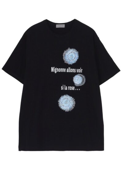 Yohji Yamamoto Printed Short Sleeve T-shirt