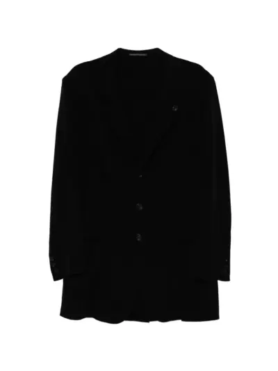 Yohji Yamamoto double-lapel blazer - Black