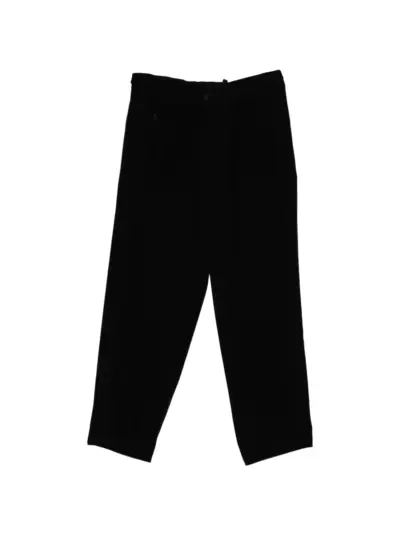 Yohji Yamamoto pocket tapered pant - Black