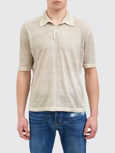 AVANT TOI Polo Shirt Men color Brown