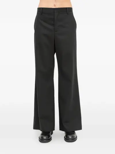 Ann Demeulemeester Darius flared trousers - Black