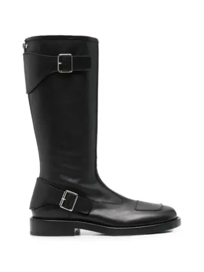 Ann Demeulemeester buckle-detail boots - Black