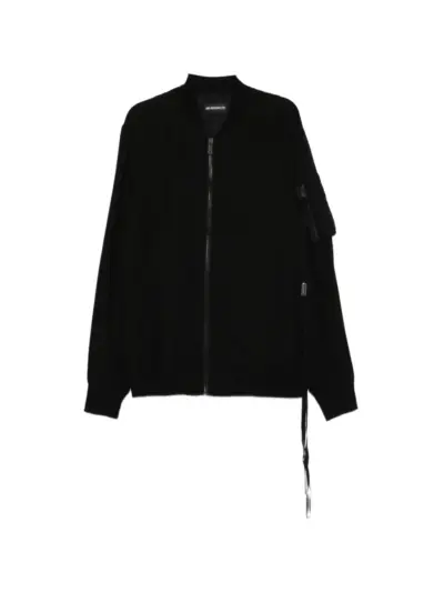 Ann Demeulemeester dries standard bomber jacket - Black