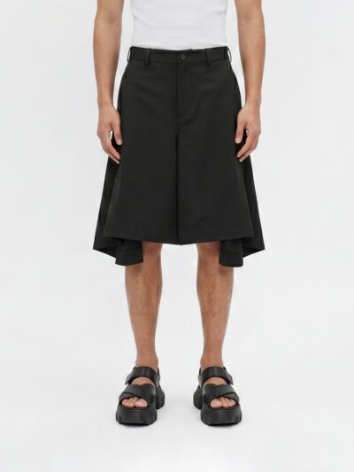 COMME DES GARÇONS HOMME PLUS Asymmetrical Design Tailored Wool Shorts