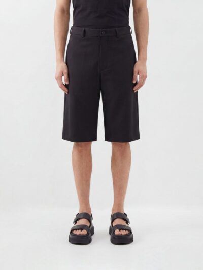 COMME DES GARÇONS HOMME PLUS Knee-Length Pure Wool Chino Shorts