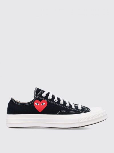 COMME DES GARÇONS PLAY X CONVERSE Sneakers Men color Black