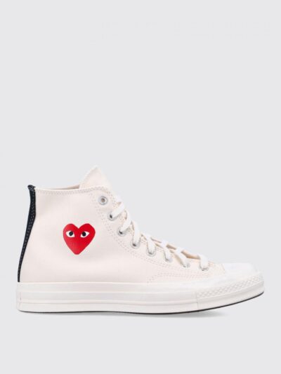 COMME DES GARÇONS PLAY X CONVERSE Sneakers Men color White
