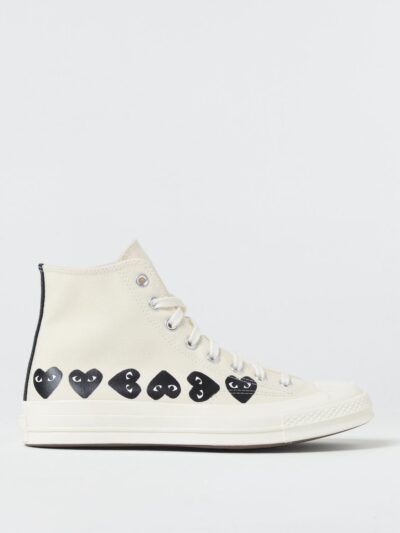 COMME DES GARÇONS PLAY X CONVERSE Sneakers Men color White