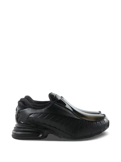 Comme des Garçons Homme Plus panelled slip-on sneakers - Black