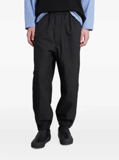 Comme des Garçons Homme elasticated-cuff track pants - Black