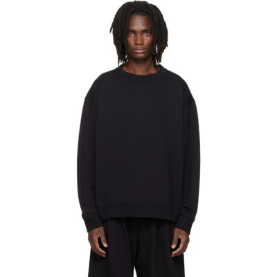 Dries Van Noten Black Oversized Sweatshirt