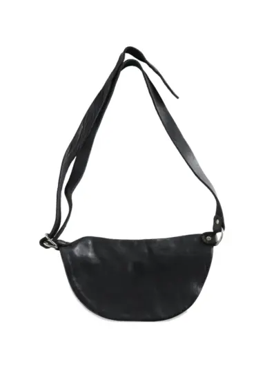 Guidi Q100 leather belt bag - Black