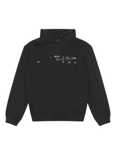 HELIOT EMIL Fulgens hoodie - Black