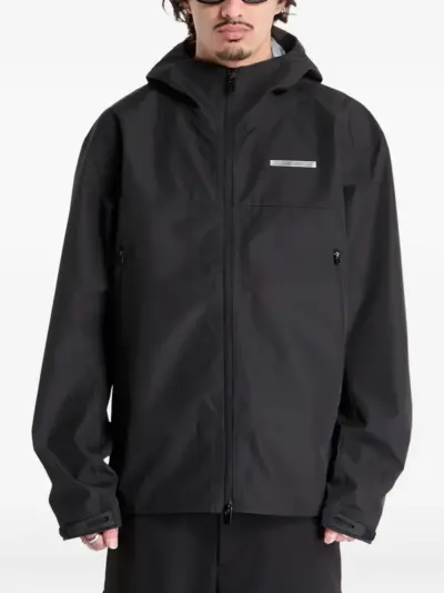HELIOT EMIL Kladruber logo-detail jacket - Black