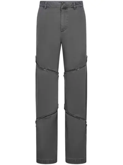 HELIOT EMIL Phyllotaxis trousers - Grey
