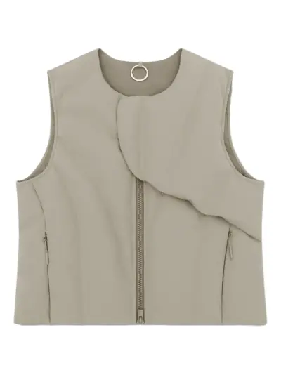 HELIOT EMIL Visus sleeveless gilet - Neutrals