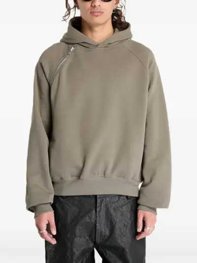 HELIOT EMIL cotton hoodie - Green