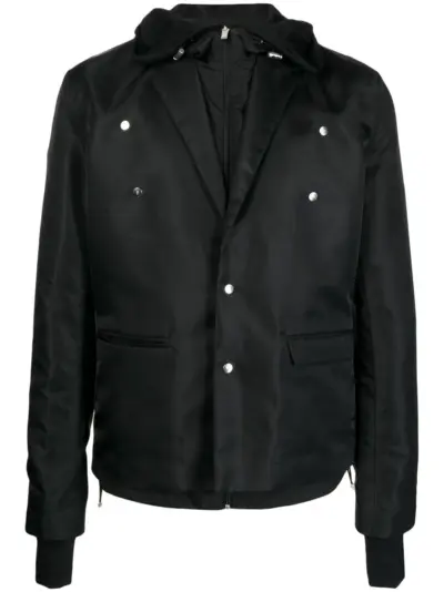 HELIOT EMIL zip-up jacket - Black