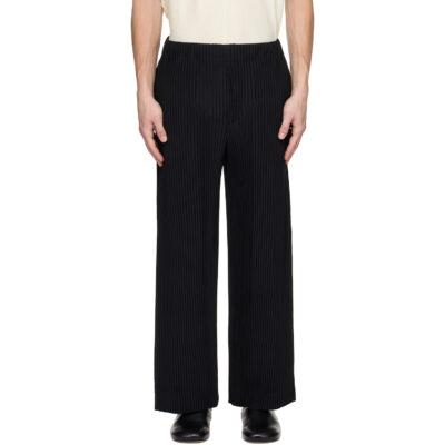 HOMME PLISSÉ ISSEY MIYAKE Black Monthly Color May Trousers