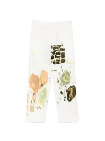 Homme Plissé Issey Miyake Palette trousers - White