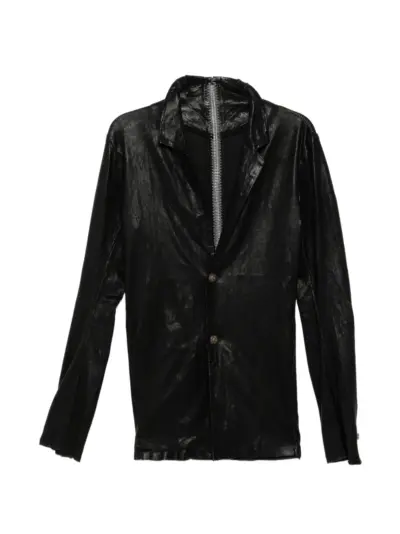 Isaac Sellam Experience Neo leather jacket - Black