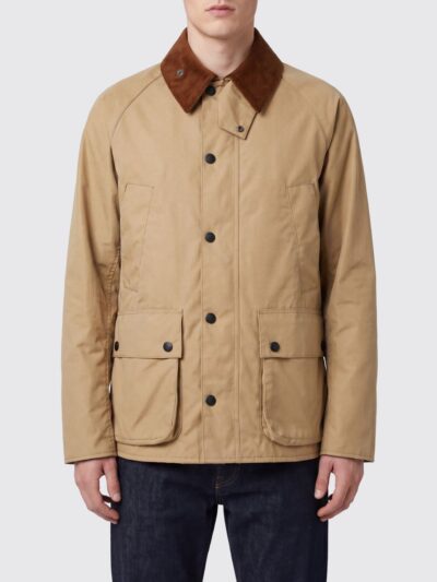 JUNYA WATANABE Barbour x Eye Nylon Shirt Jacket with Velvet Collar