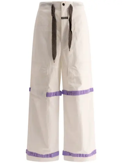 KAPITAL Nouvelle Shuttle trousers - White