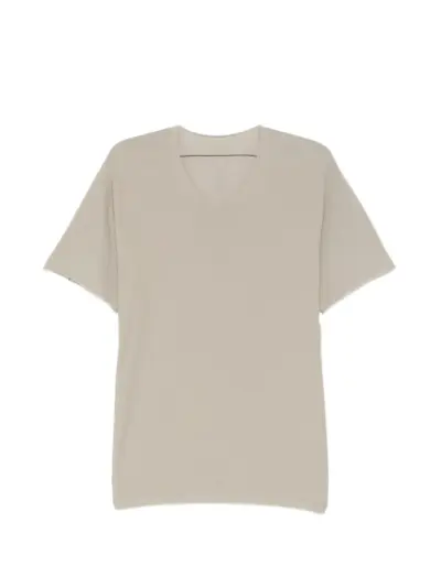 Label Under Construction short-sleeved cotton sweater - Green