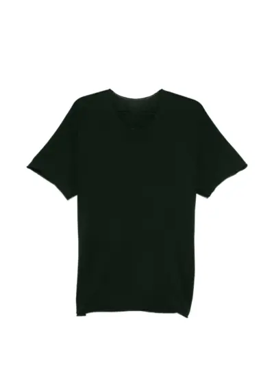Label Under Construction short-sleeved sweater - Green