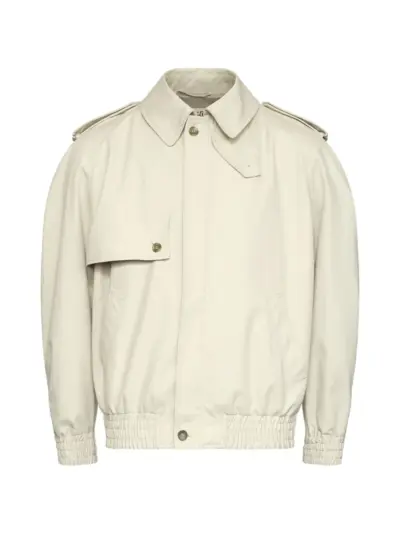 MM6 Maison Margiela cotton twill jacket - Neutrals
