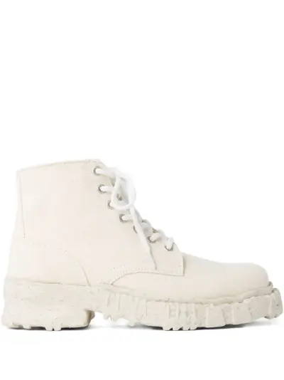 Maison MIHARA YASUHIRO lace-up boots - White