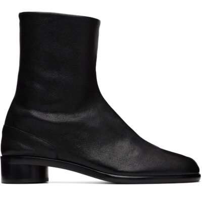 Maison Margiela Black Tabi Ankle Boots